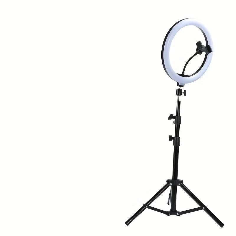 Ring Light | Adjustable Tripod & Phone Holder | USB Powered