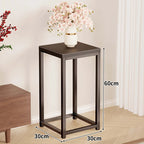 Plant Stand | Metal Frame & Space-Saving | 75 cm Tall