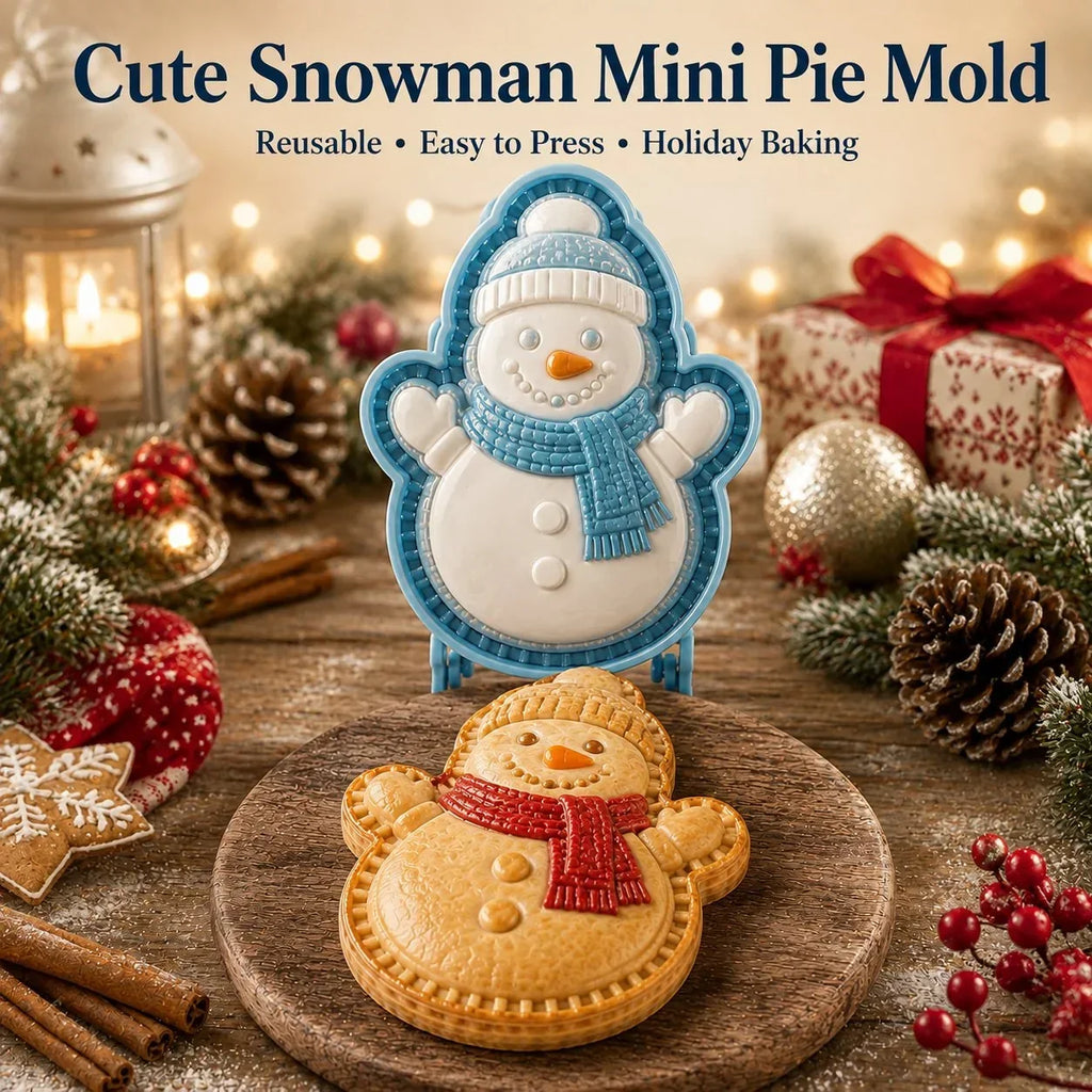 Mini Cake Mold | 9 Christmas Designs | Reusable