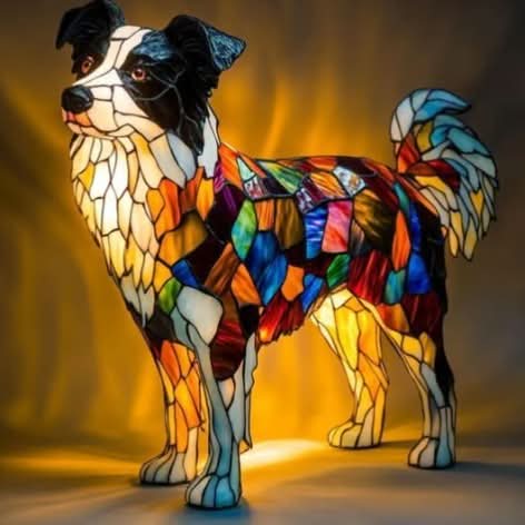 Night Light | Dog-Shaped Design & Warm LED Glow | USB Powered