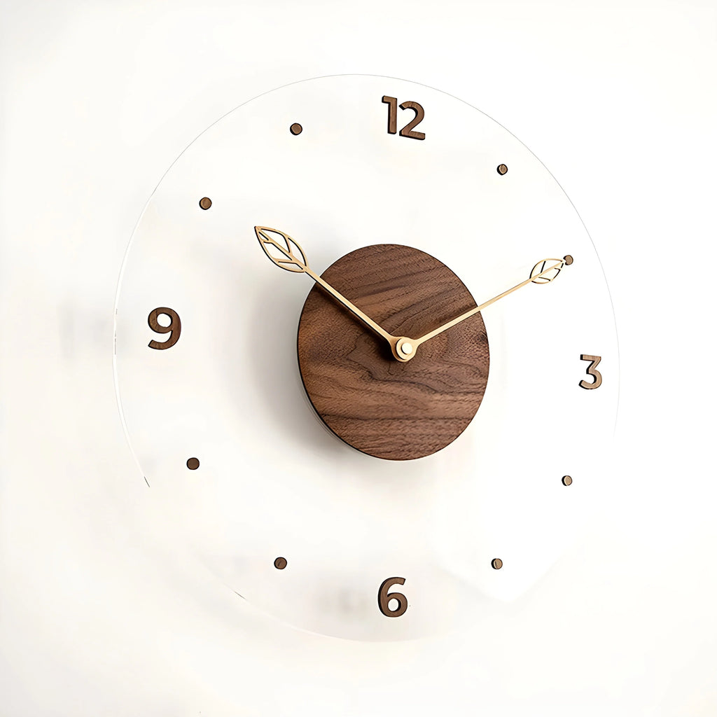 Wall Clock | Silent & Minimalist Easy-To-Read Dial