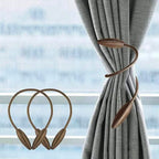 Curtain Tieback | Moldable Aluminum Core & Fabric-Friendly | 53 cm