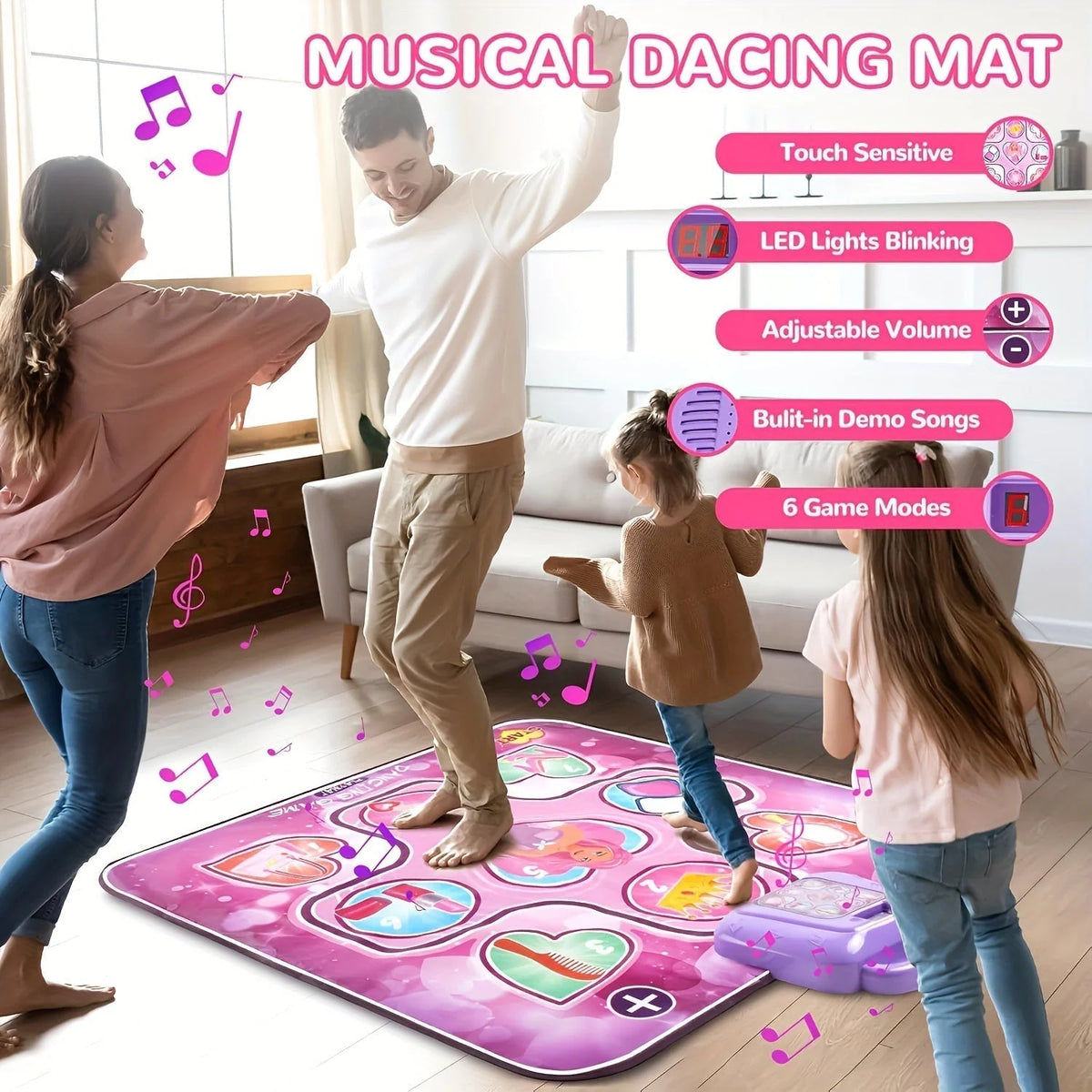 Dance Mat | Interactive Scoring & Music | Screen-Free Play