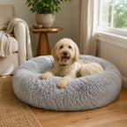 Dog Bed | Plush & Calming | Machine Washable