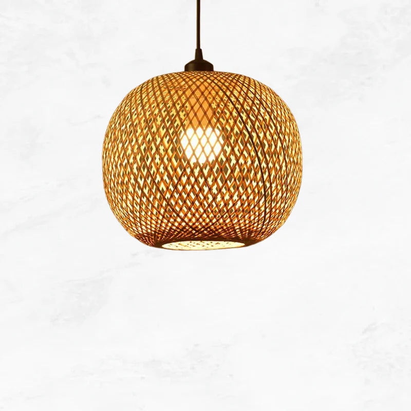 Pendant Lamp | Handwoven Rattan & Soft Light
