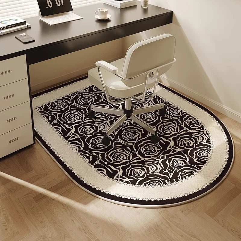 Office Carpet Mat | Ergonomic Soft Fabric & Non-Slip Backing