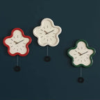 Wall Clock | 3D Floral & Silent Movement | Eco-Friendly MDF & Acrylic