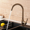 Kitchen Faucet | 360° Swivel Spout & Single-Lever Control | 304 Stainless Steel