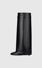 Wedge Boots | Vegan Leather & Hidden Wedge | Slip-On