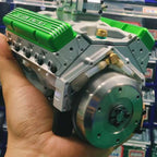 V8 Engine Model Kit | Gasoline-Powered & CDI Ignition