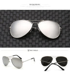 Sunglasses | Polarized UV400 Mirrored Lenses | Lightweight Alloy Frame
