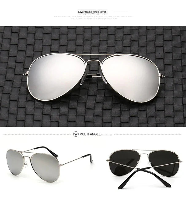 Sunglasses | Polarized UV400 Mirrored Lenses | Lightweight Alloy Frame