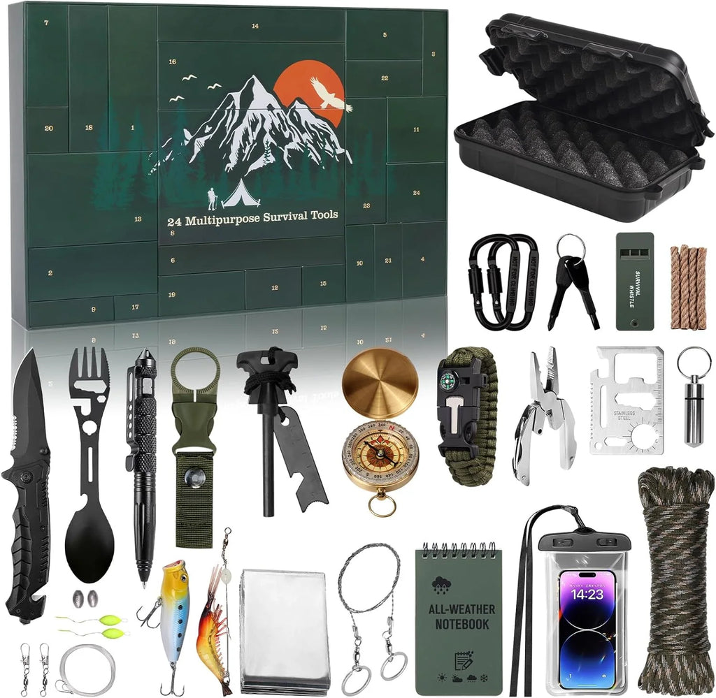 Survival Advent Calendar | Outdoor Gear | 24 Days