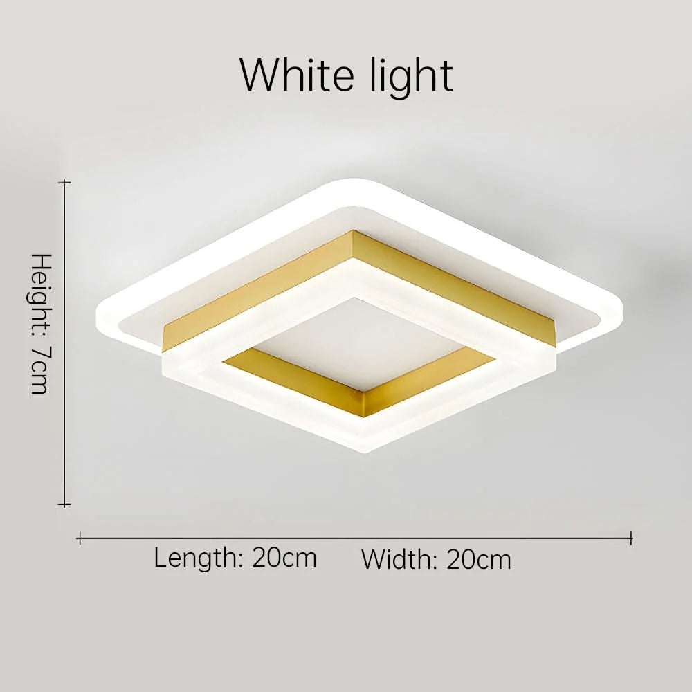 Ceiling Light | Square Modern Design & 24W Energy-Efficient LED