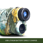 Hunting Rangefinder | 1000-Yard Precision & 6.5X Optics | USB-C Rechargeable