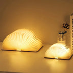 Book Lamp | Foldable Wooden & USB-Rechargeable