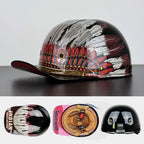 Motorcycle Helmet | Baseball Cap Style & Lightweight | DOT & ECE Certified