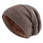 Beanie | Fleece-Lined Slouchy Knit | Unisex One Size