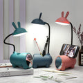 Desk Lamp | Bunny Design With Touch Controls & Pen Holder | USB-Powered LED