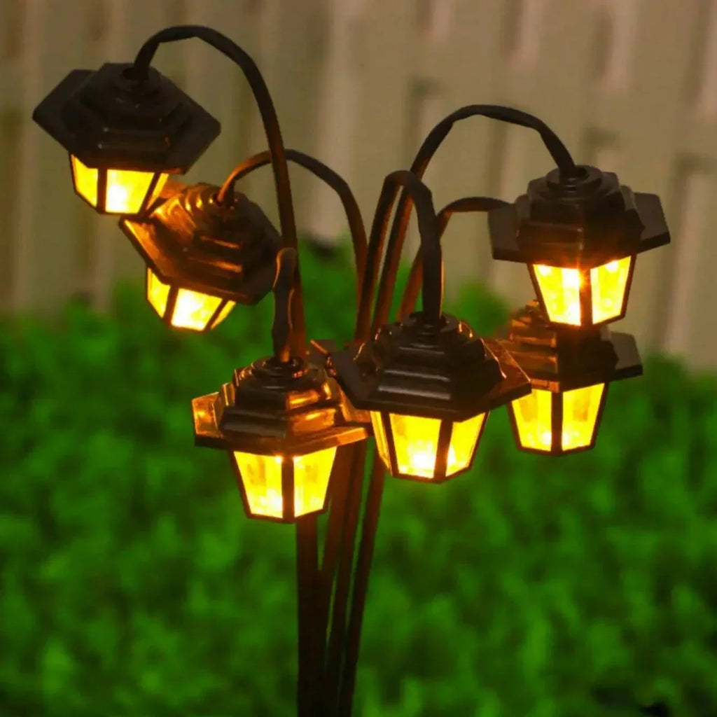 Garden Lantern | Solar-Powered, Automatic Dusk Sensor & Weatherproof
