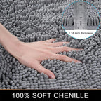 Bath Mat | Non-Slip & Quick-Absorbent | Plush Thick Texture