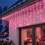 Icicle String Lights | LED Light Curtain & 5 Color Options | 5 m or 10 m