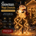 Solar Snowman Garden Light | Solar-Powered Cascading Lights | 50 Cm