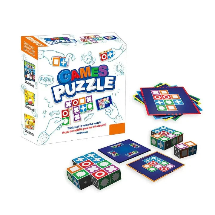 Logic Game | Symbol Dice & Sturdy Cards | Ages 7+