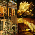 Outdoor String Lights | Energy-Efficient LED & Weather-Resistant | Transparent Cable