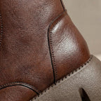 Combat Boots | Non-Slip Sole & Arch Support | Lace-Up Slip-On