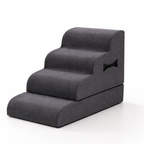 Dog Stairs | Gentle Ramp & Non-Slip Plush Surface | Modular Design