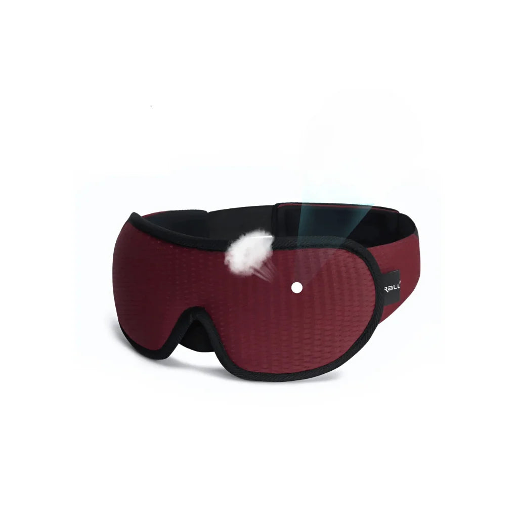 Sleep Mask | 3D Contoured Light-Reducing | Adjustable Breathable Fit