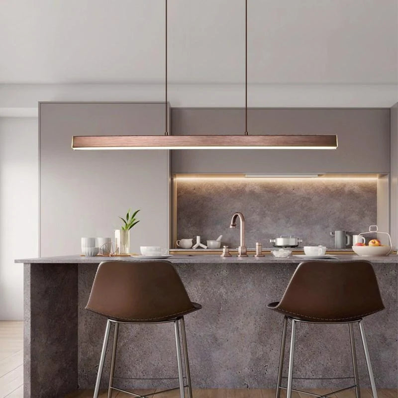 Pendant Light | Linear LED | Even Table Illumination