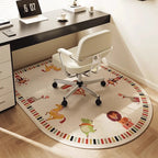 Office Carpet Mat | Ergonomic Soft Fabric & Non-Slip Backing
