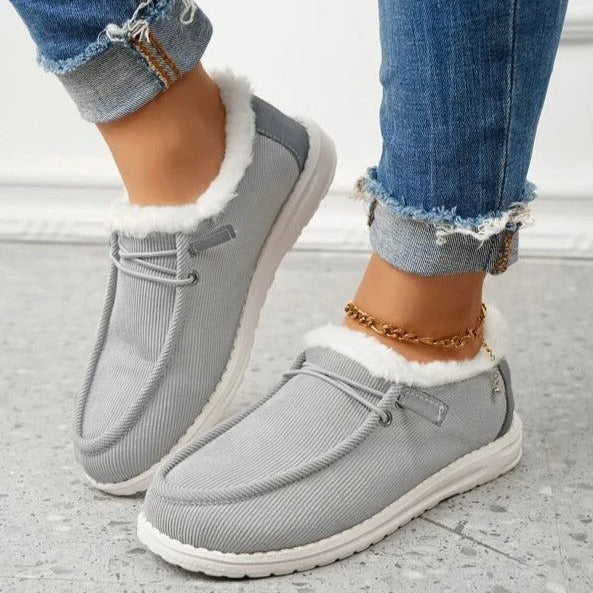 Slip-On Shoes | Plush-Lined & Non-Slip | Lightweight