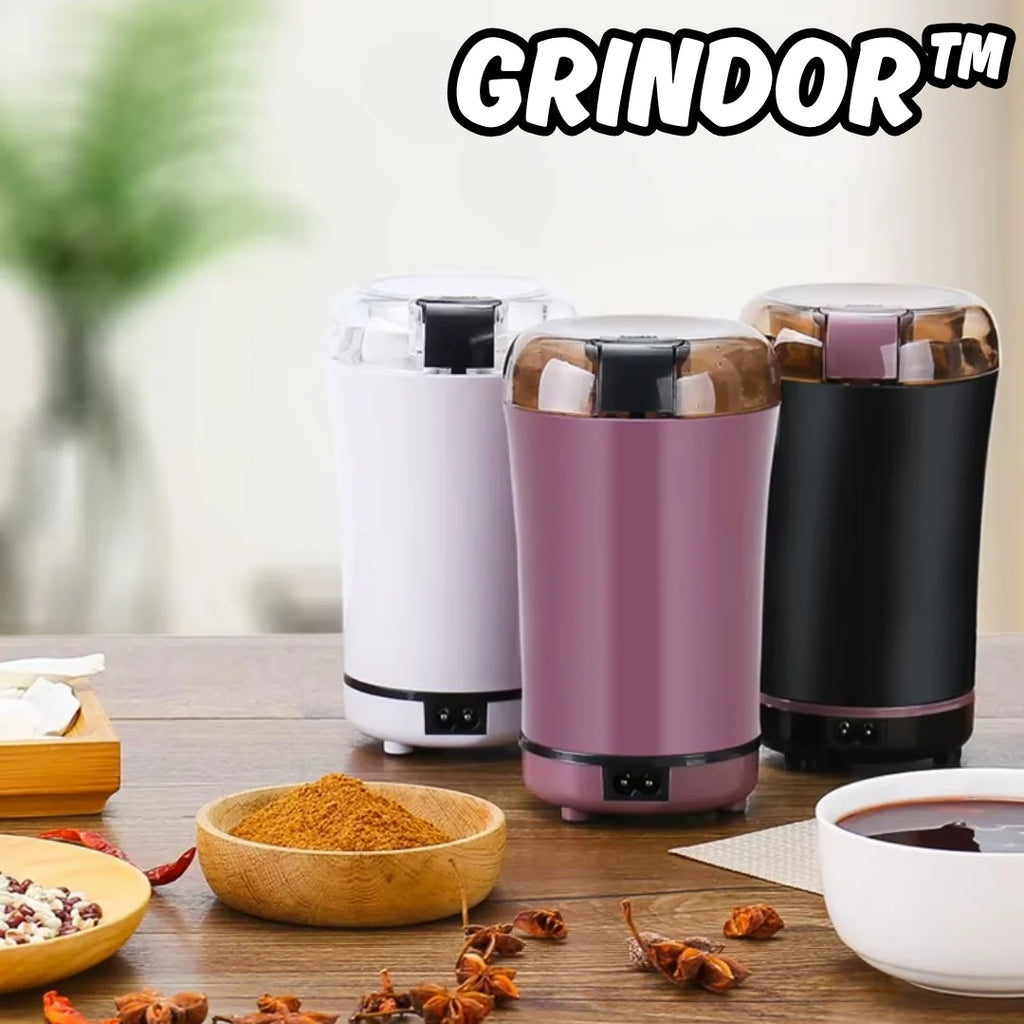 Electric Food Grinder | One-Button Operation & Stainless Steel Blades | 100g Capacity