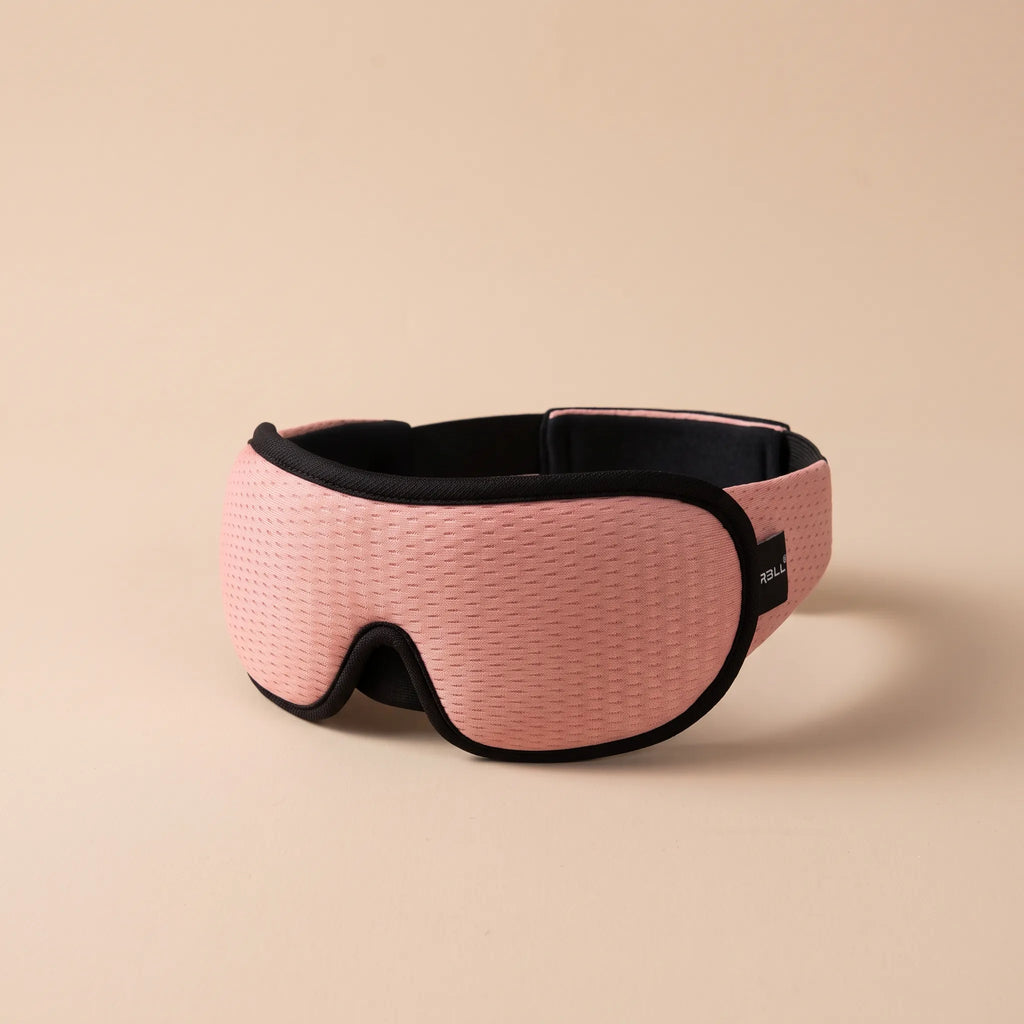 Sleep Mask | 3D Contoured Light-Reducing | Adjustable Breathable Fit