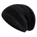 Beanie | Fleece-Lined Slouchy Knit | Unisex One Size