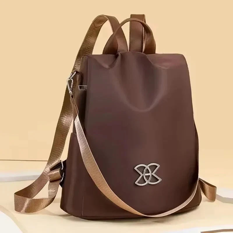 Anti-Theft Backpack | Hidden Back Zipper & Water-Repellent Oxford | Convertible Carrying Options