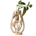 Vase | Bamboo & Wood Branch Design