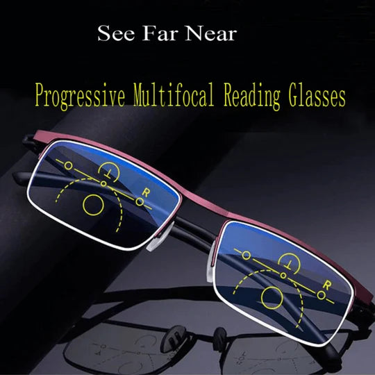 Multifocal Glasses | Photochromic & Blue-Light Filter