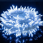 Outdoor String Lights | Energy-Efficient LED & Weather-Resistant | Transparent Cable