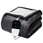 Heated Blanket | Flannel & Lambswool | 6 Heat Settings With LCD Display
