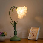 Table Lamp | Adjustable Arm & Vintage Floral | Cozy Ambient Glow