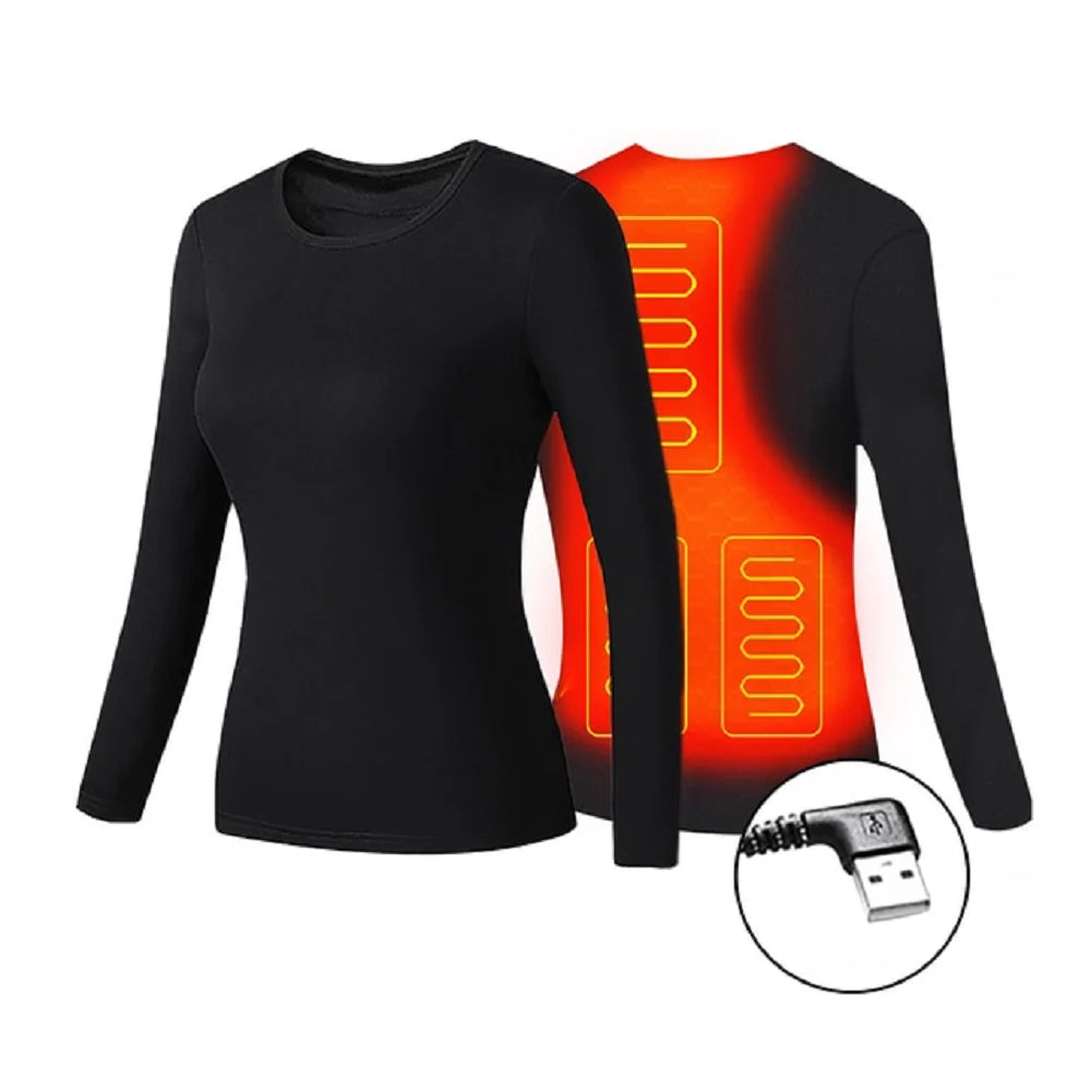 Heated Thermal Underwear Set | Carbon Fiber Heating & 3 Heat Settings