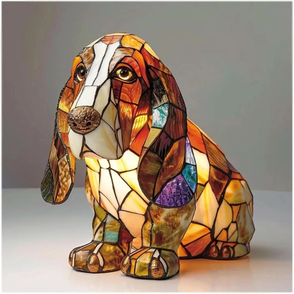 Night Light | Dog-Shaped Design & Warm LED Glow | USB Powered