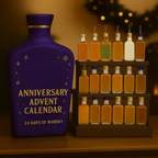 Advent Calendar | Whiskey-Style Bottle Ornaments | 24-Day Countdown