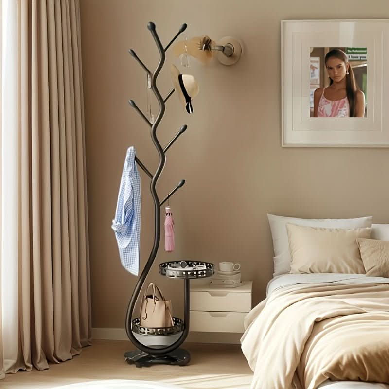 Coat Rack Stand | Iron Scandinavian Design & Space-Saving | 170 cm
