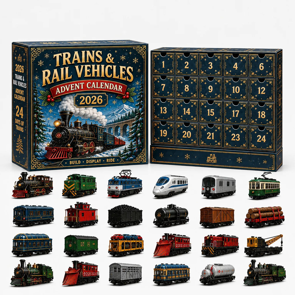 Advent Calendar | Die-Cast Miniature Vehicles | 24-Piece Set