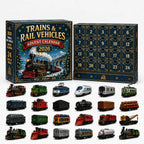Vehicle Advent Calendar | Die-Cast Miniature Models | 24 Vehicles